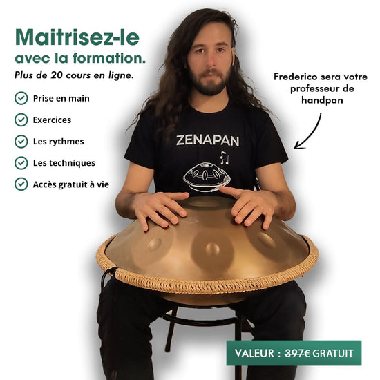 handpan formation, handpan cours en ligne, handpan musique