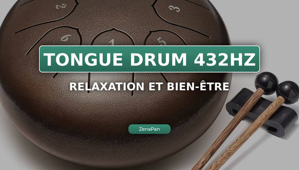 El tambor de lengua de 432 Hz: un escape armonioso hacia la relajación